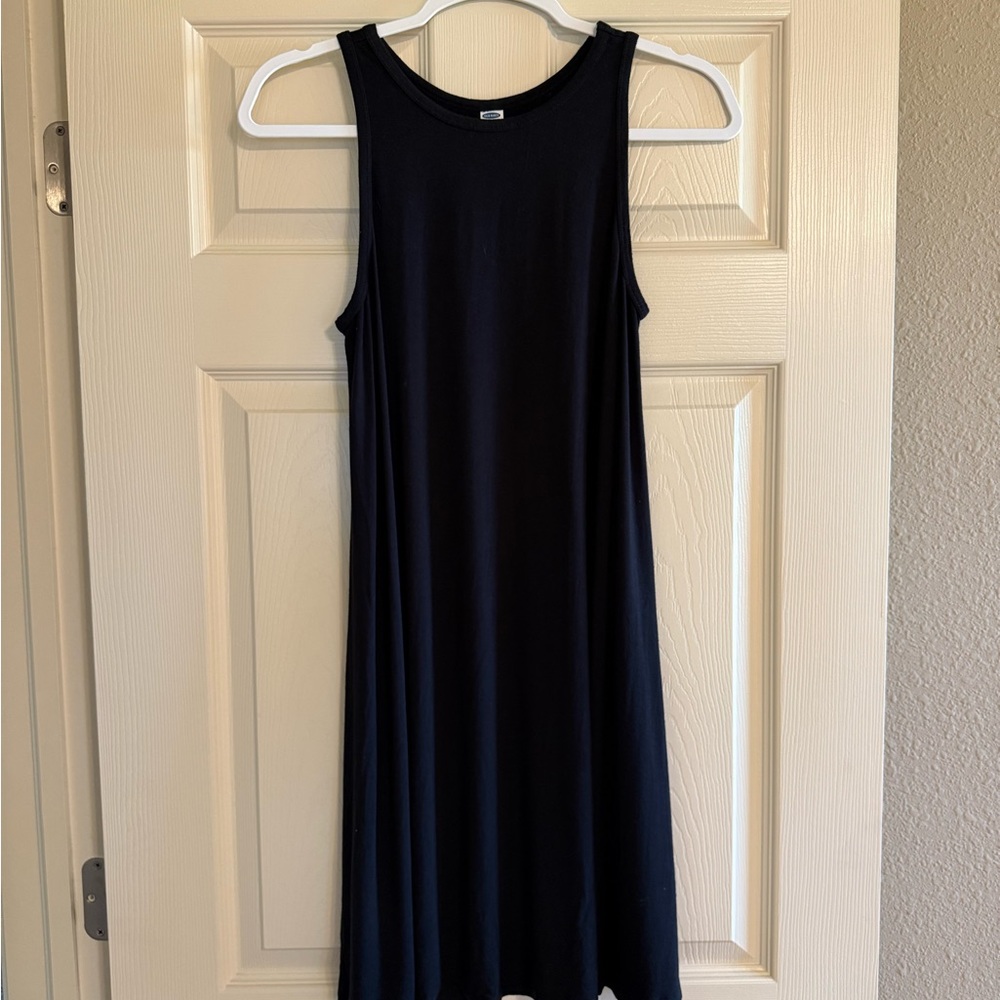 Old Navy Black Tank Top Mini Dress